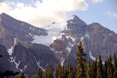 05 Haddo Peak And Mount Aberdeen From Lake Agnes Trail Between Mirror Lake And Lake Agnes At Lake Louise.jpg